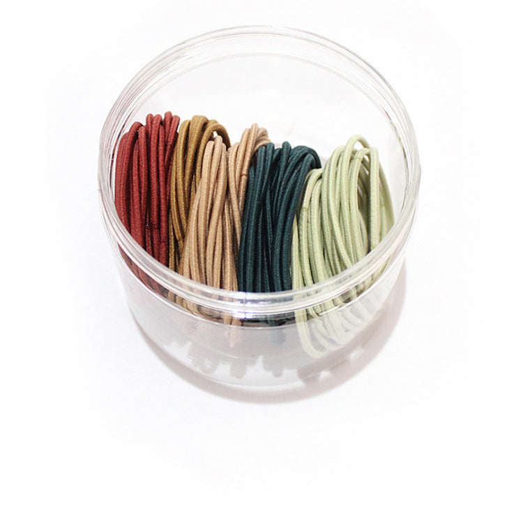 Wholesale 0.2 Seamless Thin Style Basic Primer Hair Scrunchies